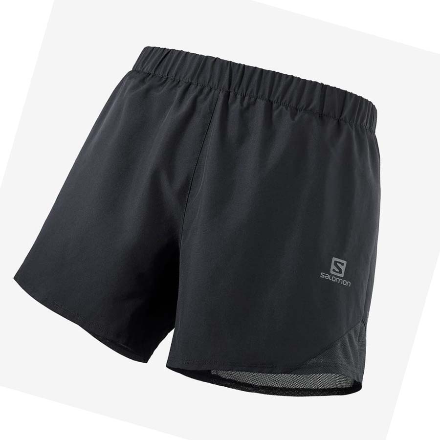 Bermudas Salomon CROSS REBEL 5\'\' Hombre Negros | MX 3178TCE